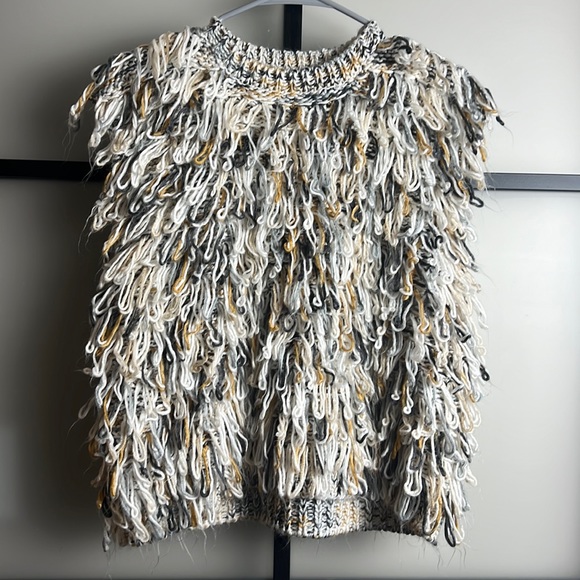Nasty Gal Sweaters - Nasty Gal Shaggy Loop Sweater Vest Size Large